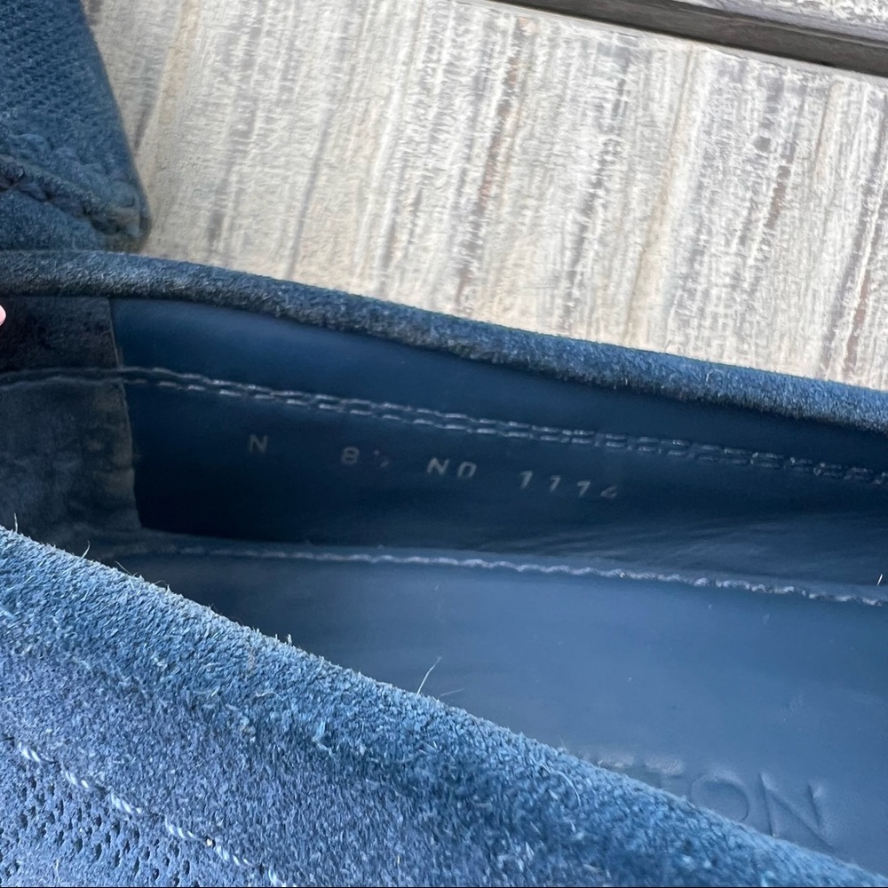 Louis Vuitton Blue Loafers - Picture 10 of 12